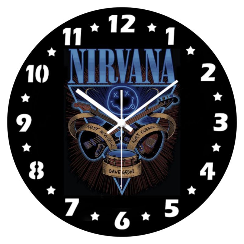 Jam dinding NIRVANA/Diameter:30cm 02.