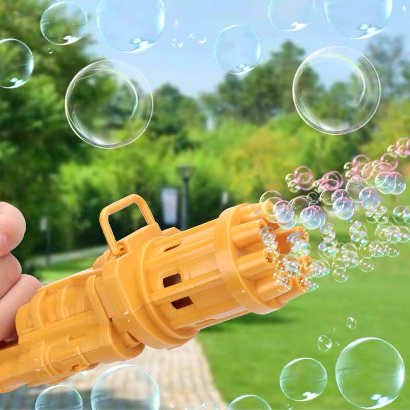 Mainan Anak Bubble Gun Pistol SH675 / Gelembung Anak Buble Gun Cairan Sabun Balon