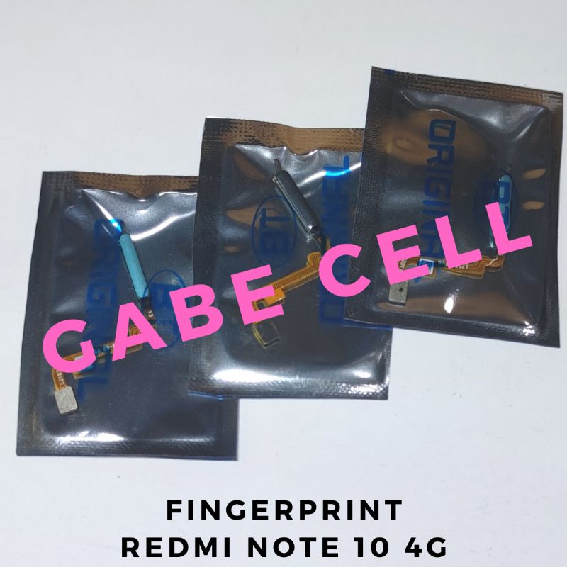 FLEXIBLE FINGERPRINT SIDIK JARI REDMI NOTE 10 4G/NOTE 10 PRO 4G