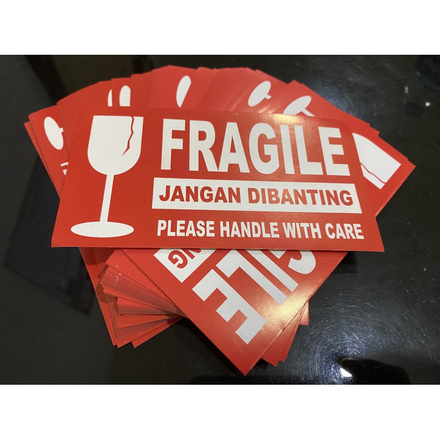 

sticker fragile