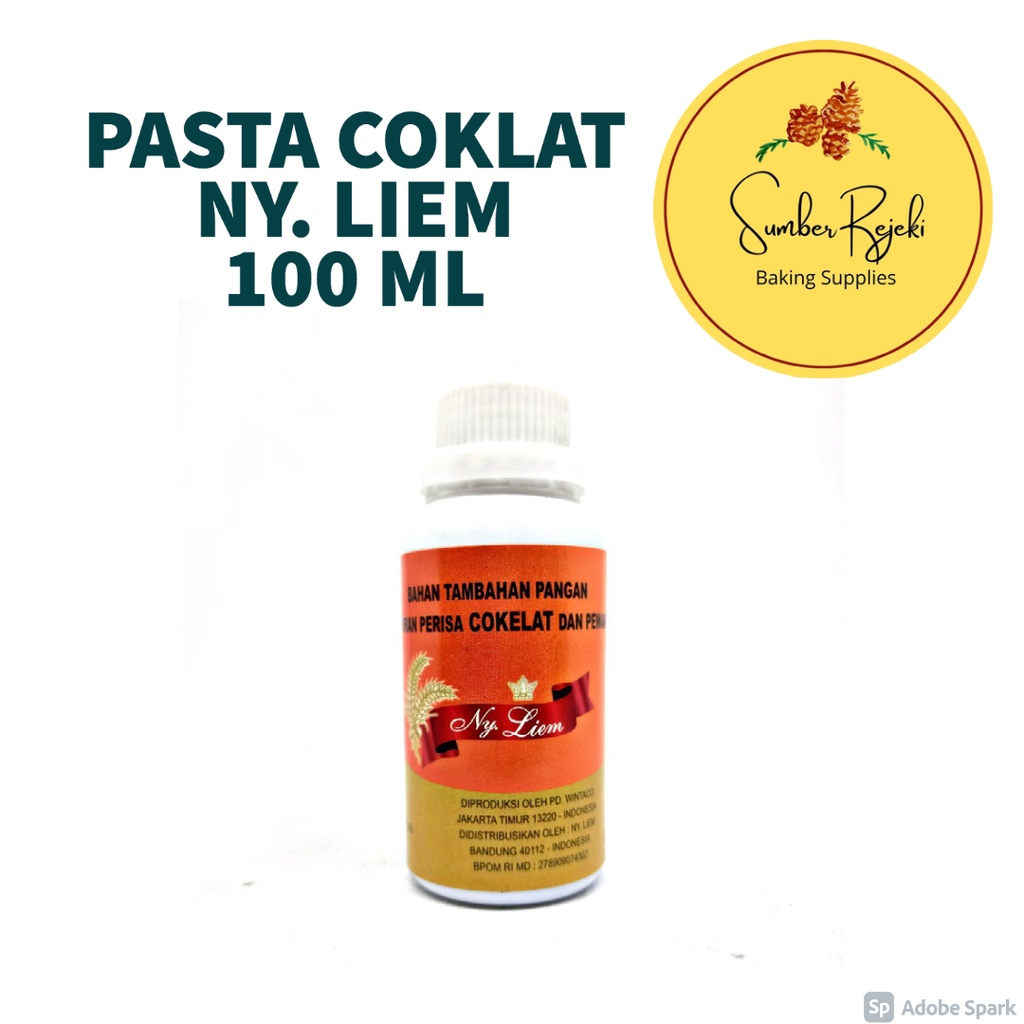 

Ny. Liem Pasta Coklat / Cokelat 100 Ml / 100ml