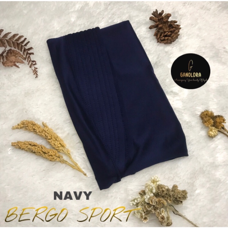 BERGO SPORT PREMIUM/BERGO INSTAN OLAHRAGA-NAVY