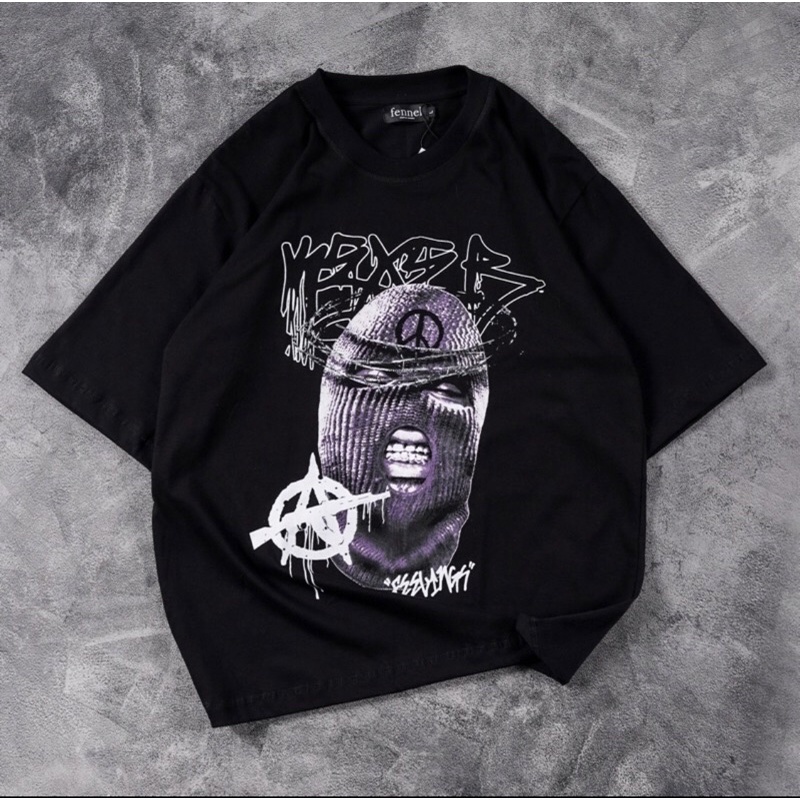 Kaos Distro Oversize motif