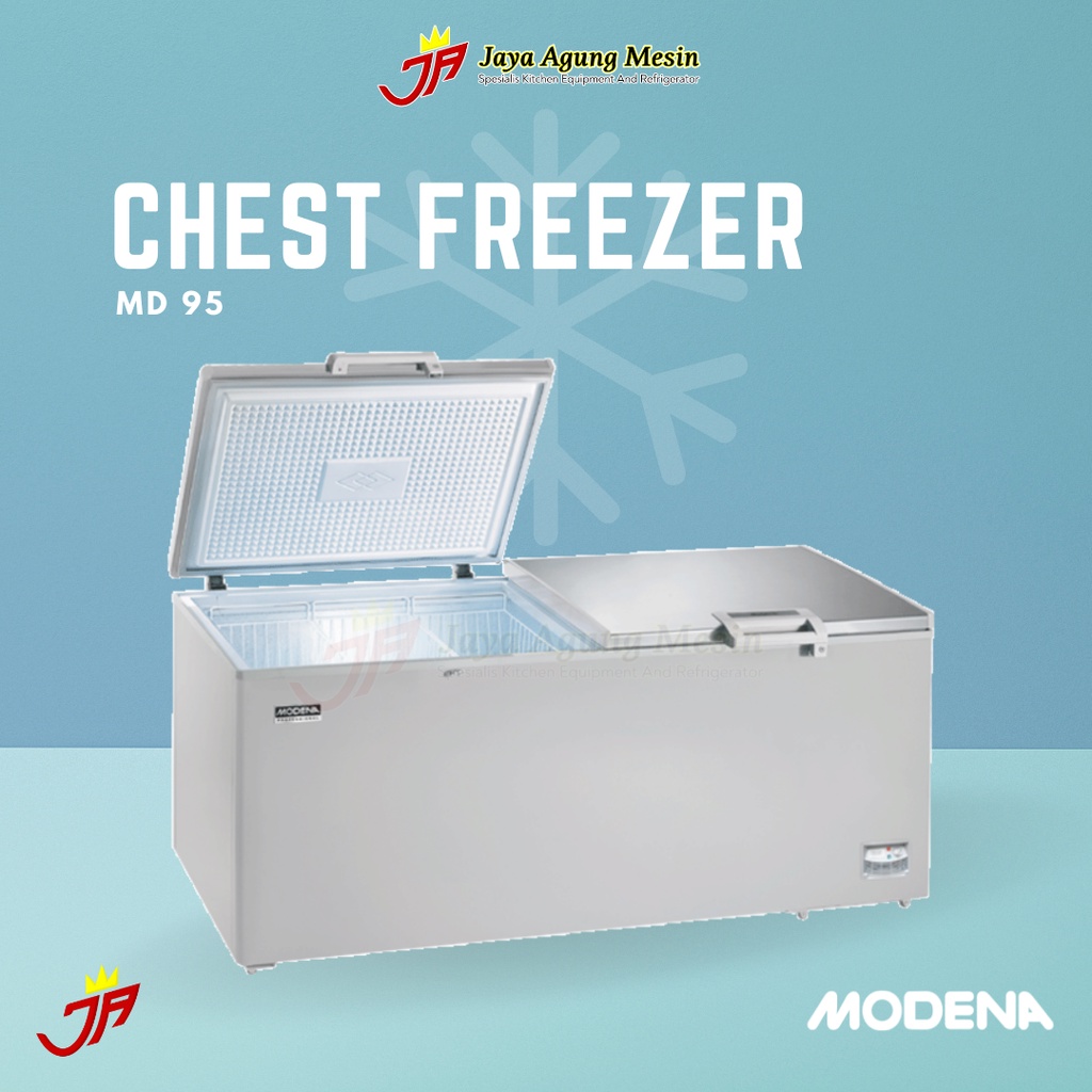 Chest Freezer Modena 950 Liter 2 Pintu tipe MD 95