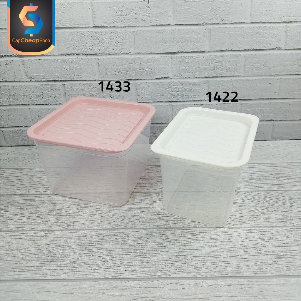 Kotak Container Kulkas Penyimpan Makanan Bahan plastik