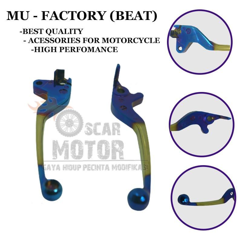 Handle Twotone BEAT Handel 2tone Honda hendel Motor Beat Fi Beat Karbu Beat ESP Beat Pop motor