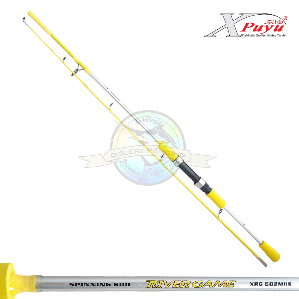 Joran Pancing X-Puyu River Game 562MHS - 165cm Fiber Solid 12-20lb
