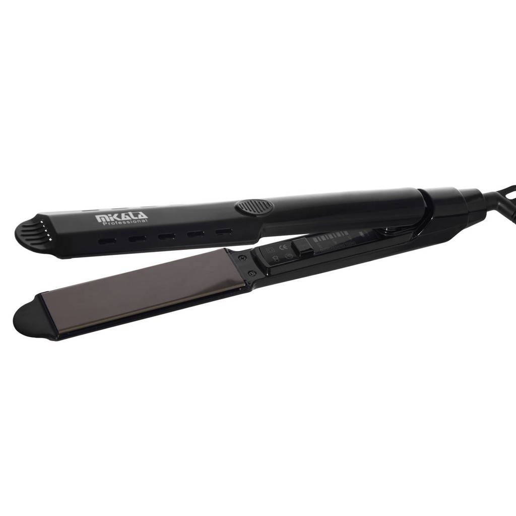 Mikata - M8227S Catok Pelurus Rambut Ceramic - Black