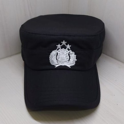 Topi Komando HITAM BINTARA Polri