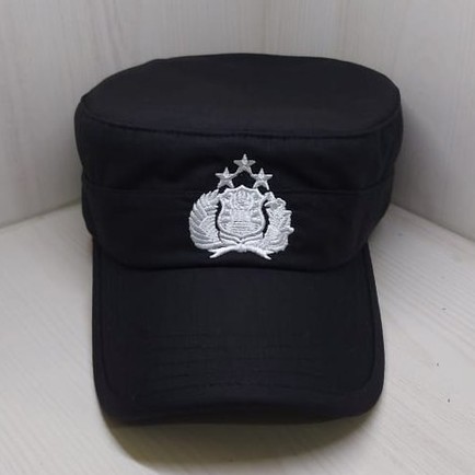 Topi Komando HITAM/COKLAT BINTARA Polri