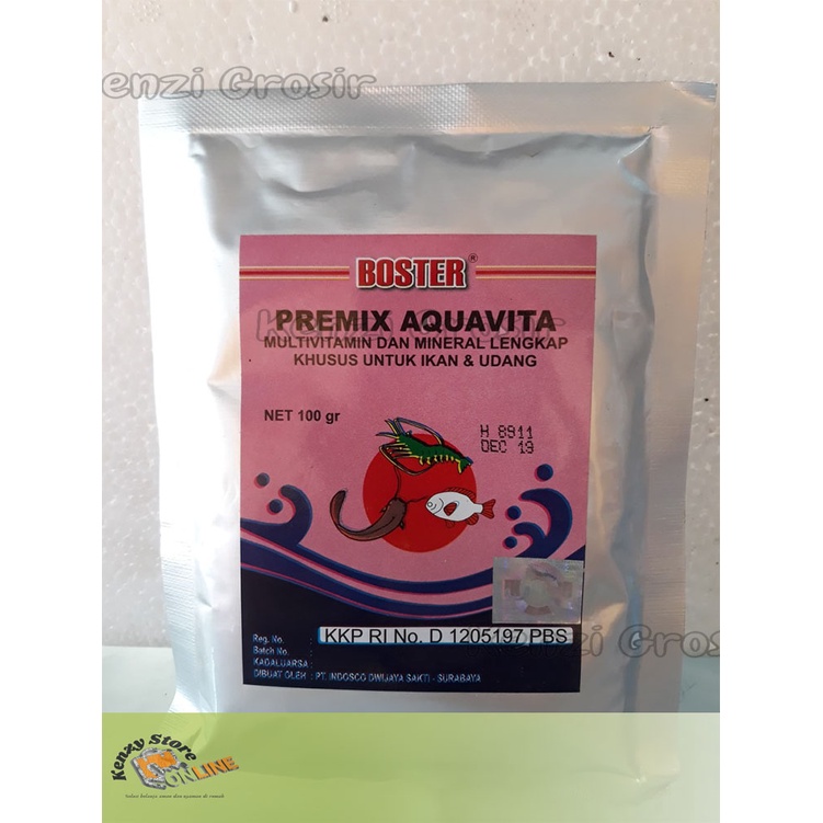 

TLJ BOSTER PREMIX AQUAVITA Uk. 100gr