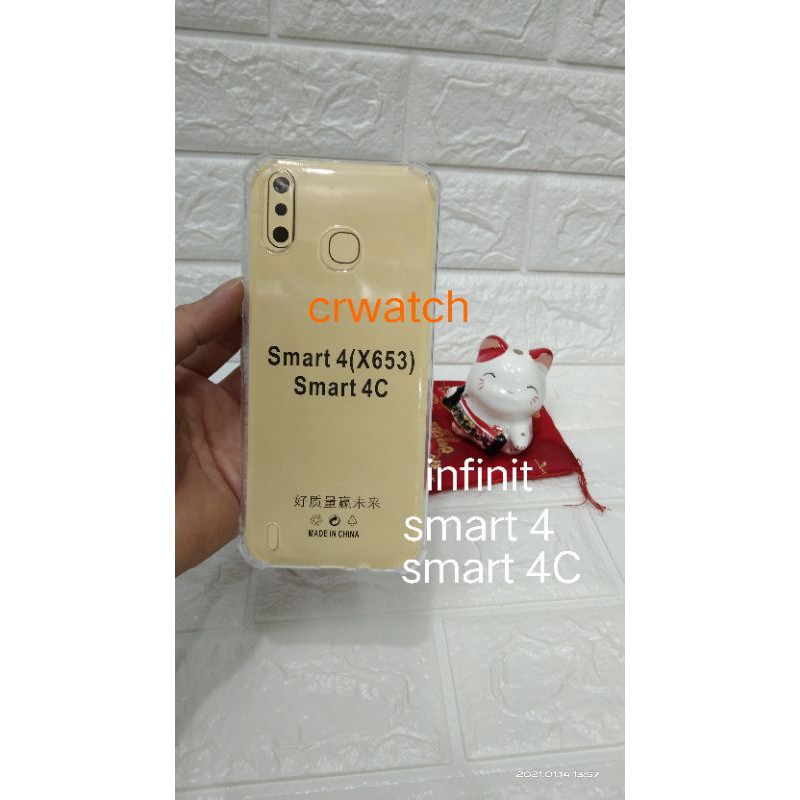 grosir anti crack infinix smart4 softcase infinix smart 4 silikon hp infinix smart4 jelly case
