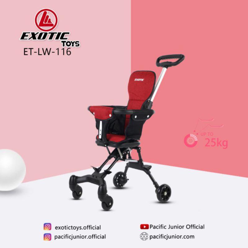 READY STOK STROLLER MAGIC EXOTIC LW 116/CABIN SIZE BISA COD