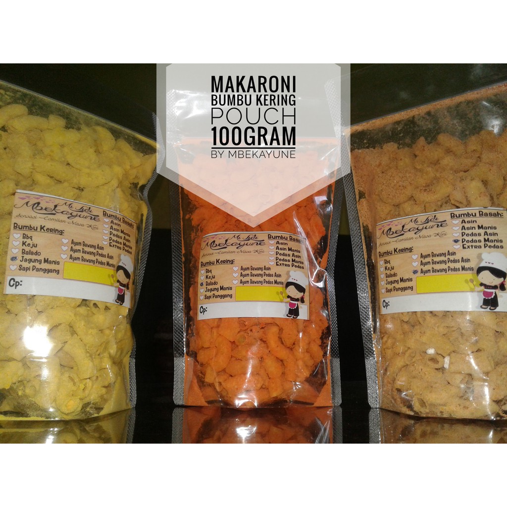 

Makaroni Pouch 120gram