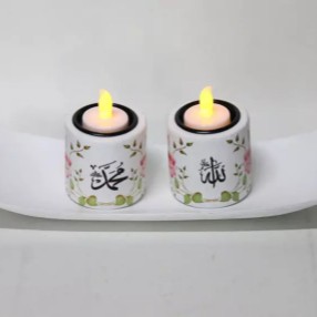 Hiasan Lilin Elektrik Led Allah Muhammad