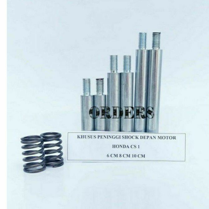 Terlaris Tambahan Peninggi Shock Depan Motor Honda Cs1 Plus Per Reborn Shock P