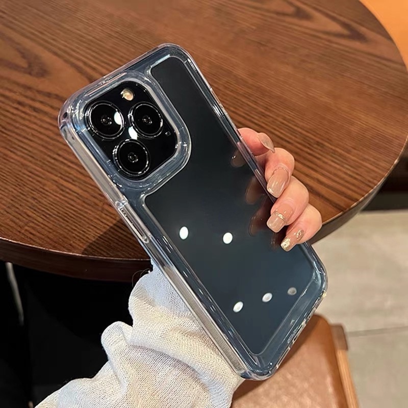 Case Pelindung Bahan Akrilik Transparan Tahan Banting Untuk iphone 14 pro max 11 13 12 11 pro max X / Xs max XR 7plus / 8plus