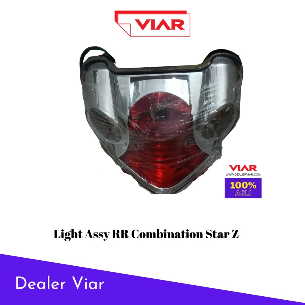 Spare Part Viar Lampu Belakang STAR CX Original (SZ-LIGHT ASSY RR COMB NES STAR Z)