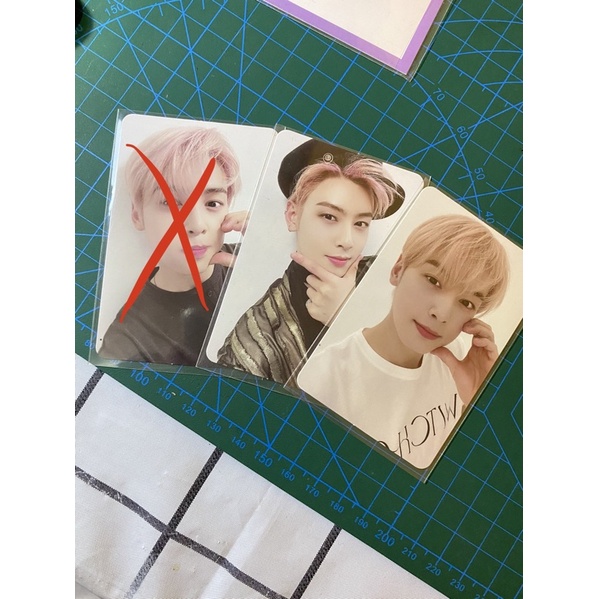 PC PHOTOCARD CHA EUNWOO ASTRO ALBUM SWITCH ON