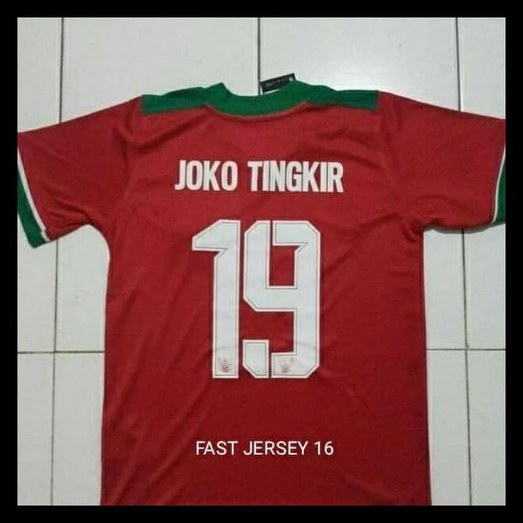 Costume Name/Nameset + Jersey Timnas Indonesia Home Go 2017/2018