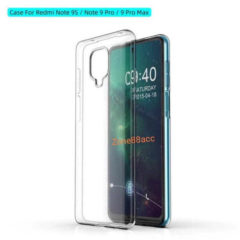 Redmi Note 5 pro 7 7pro 8 8pro Note 9 9s 9pro 9promax pro max Silikon Clear Case Ultrathin Bening Casing Softcase tpu Transparan Pelindung Belakang