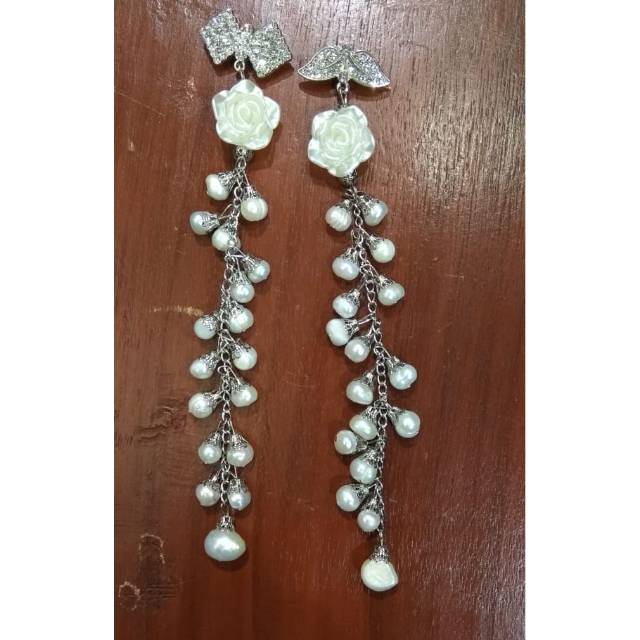 Peniti jilbab mutiara air tawar lombok