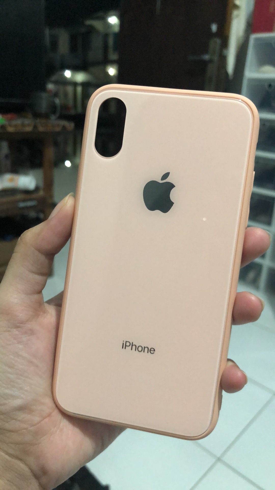 Silicone Glass - Warna Pastel Anti Baret Anti Dekil