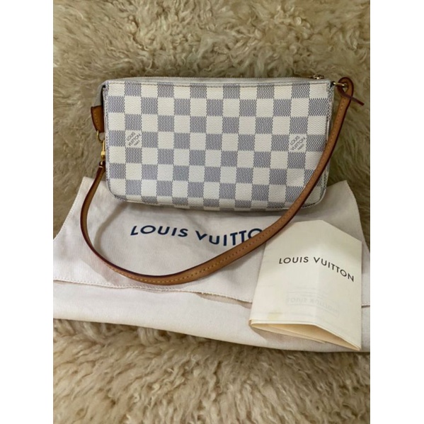 tas LV mini pochette azure authentic