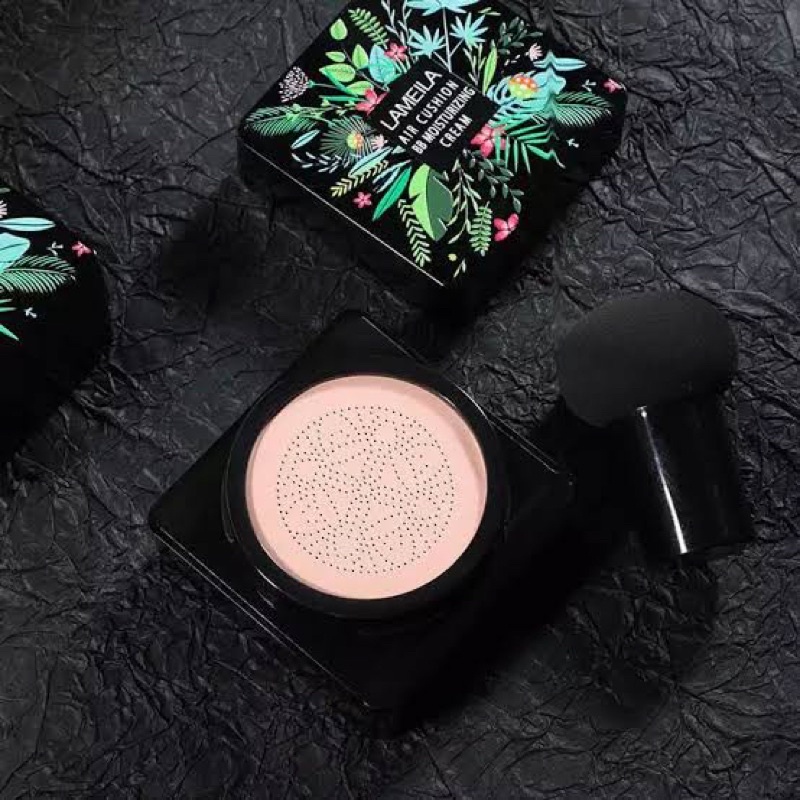 LAMEILA MUSHROOM AIR BB CREAM CUSHION MOISTURIZING CREAM / LAMEILA JAMUR ORIGINAL