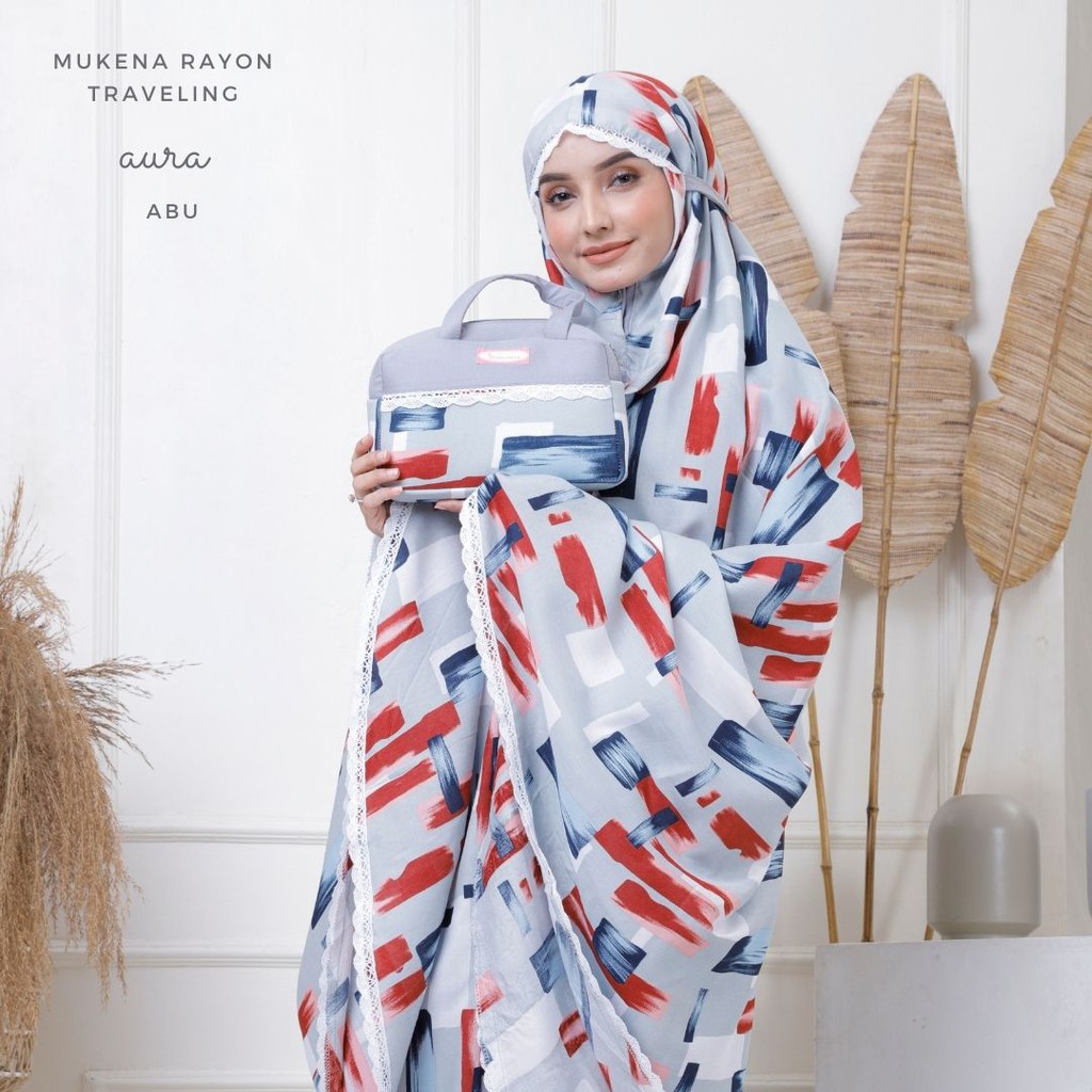 Mukena Dewasa Rayon Traveling Aura