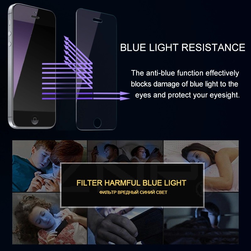 Tempered Glass Blue Light Redmi Note 8 - Note 8 Pro - Tempered Anti Blue Light