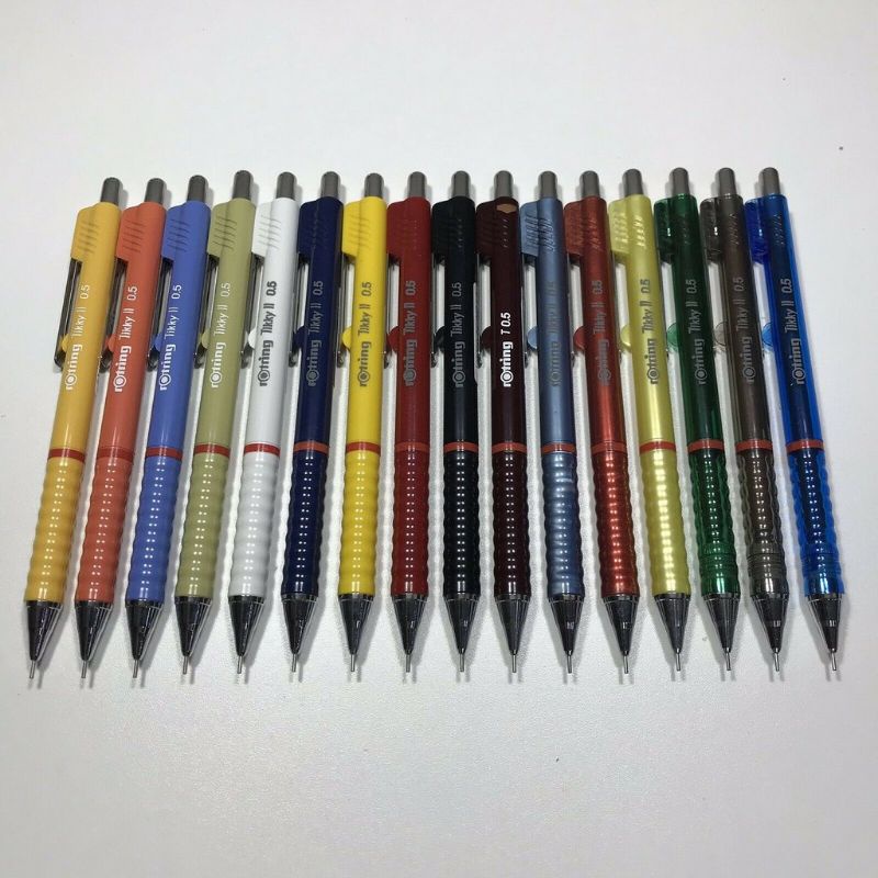 

Rotring Pensil Tikky II 0.5mm (Pensil Mekanik) - Premium Pencil