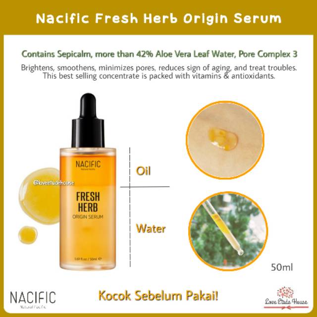 ingredient nacific fresh herb serum