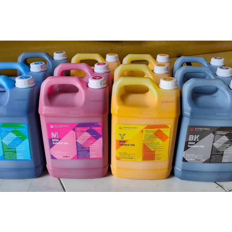 Tinta Solvent Super Ink KM512i