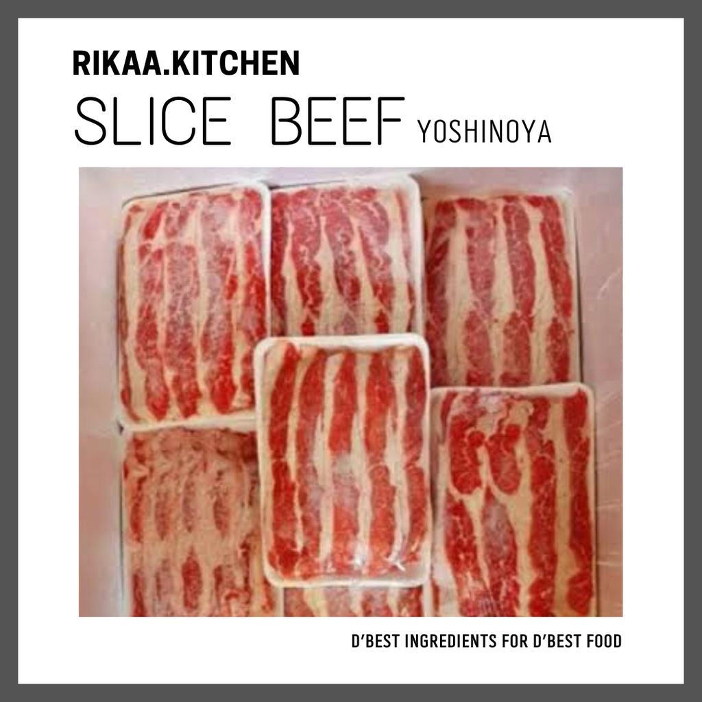 

RIKAA.KITCHEN - SLICE BEEF LEMAK, YOSHINOYA BEEF