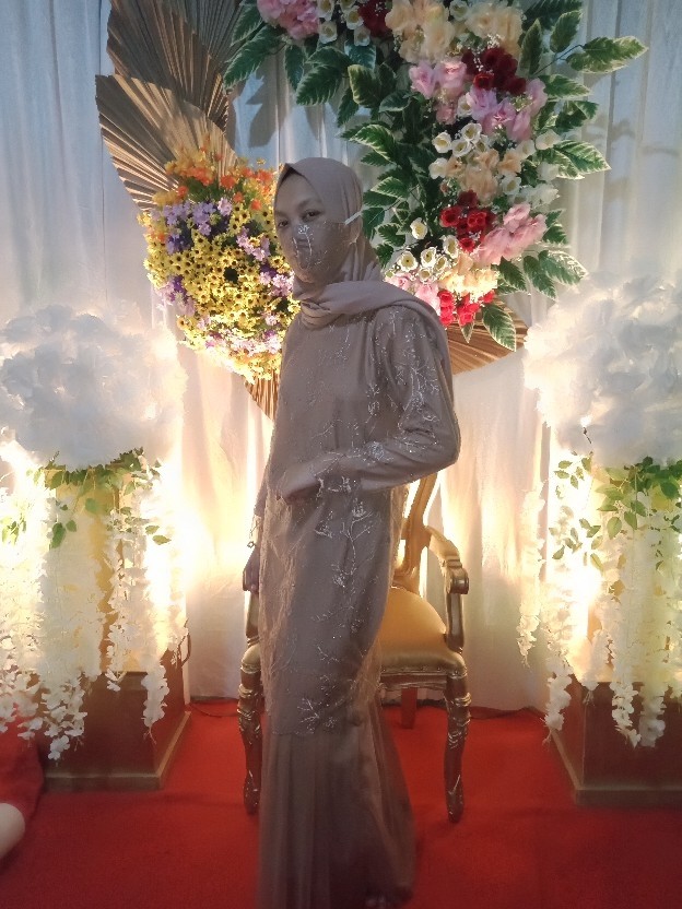 (realpict)gamis Duyung Andara/gamis Slim/gamis Duyung/gamis Modern/gamis Terbaru