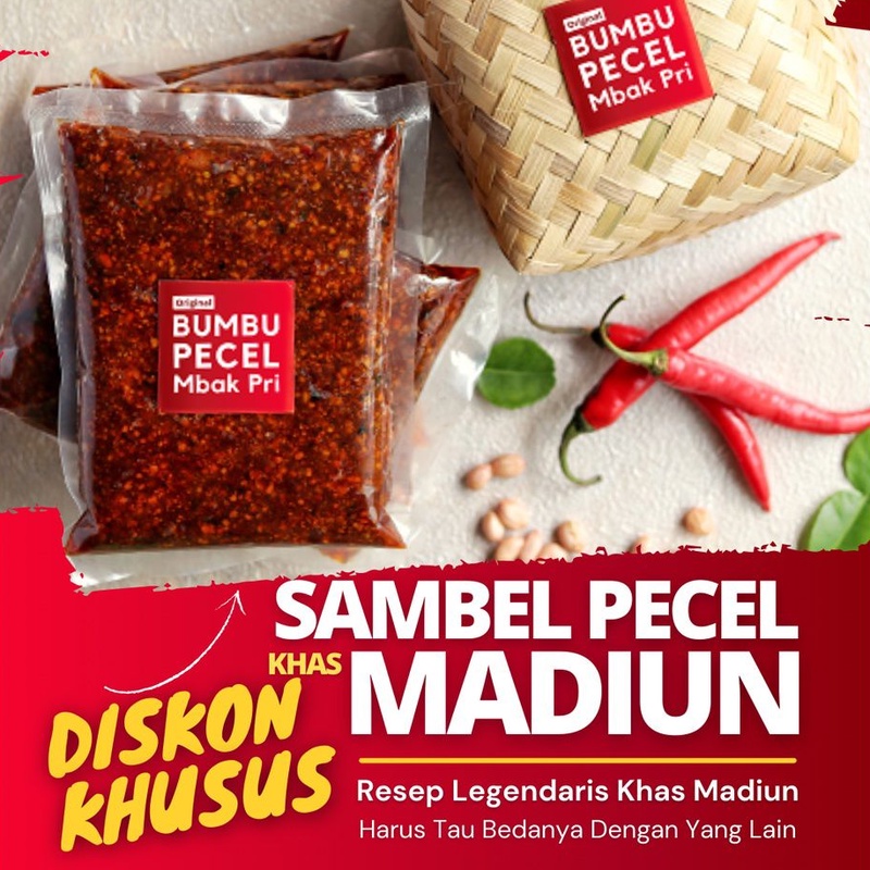 

Original Bumbu Sambel Pecel Khas Madiun
