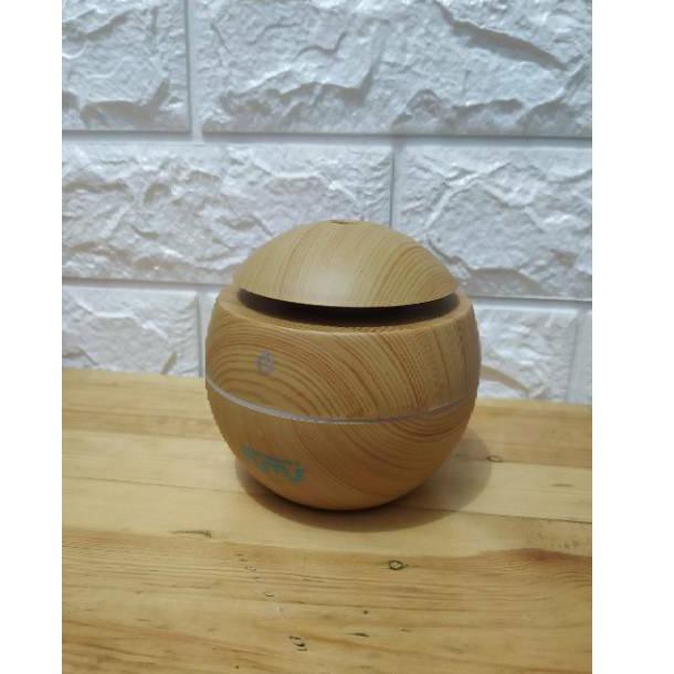 Difuser Air Humidifier Aromatherapy Desain Kayu - HUMI H41