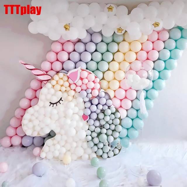 100 pcs Balon Latex Maccaron / pastel tebal 12 inc macaron soft doff