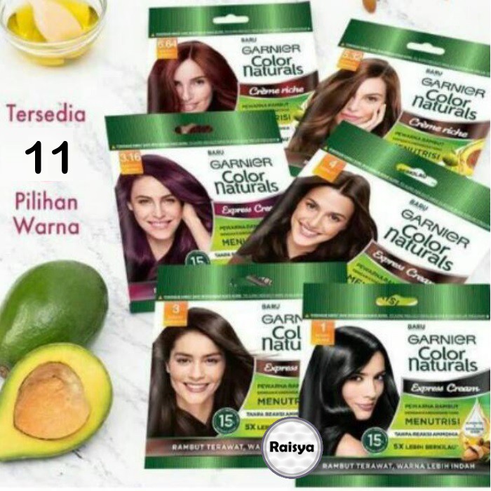 Garnier Color Naturals Sachet / Semir Rambut Garnier ...