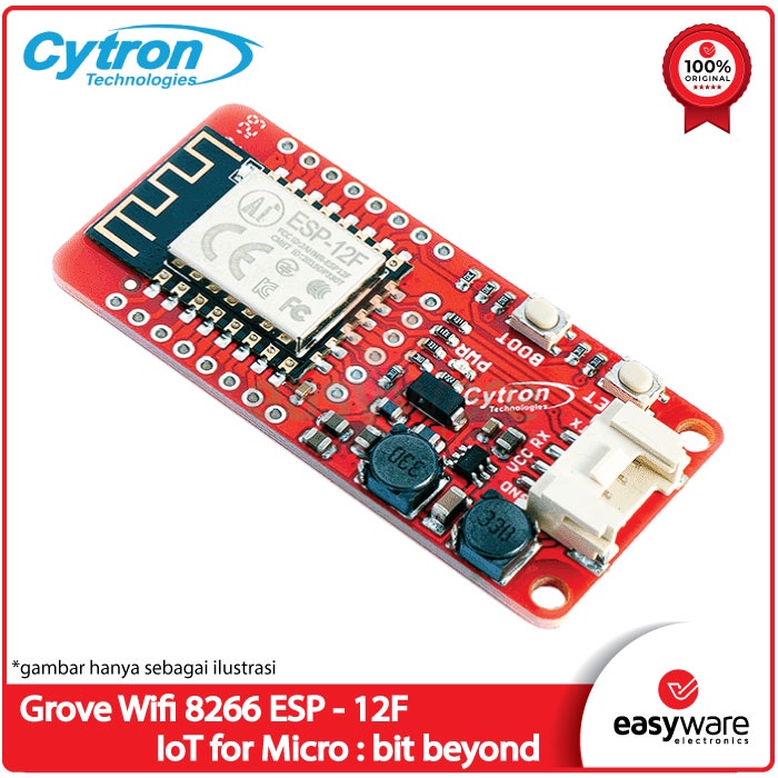 Grove WiFi 8266 - IoT for Micro:Bit and Beyond - ESP8266 12F IoT