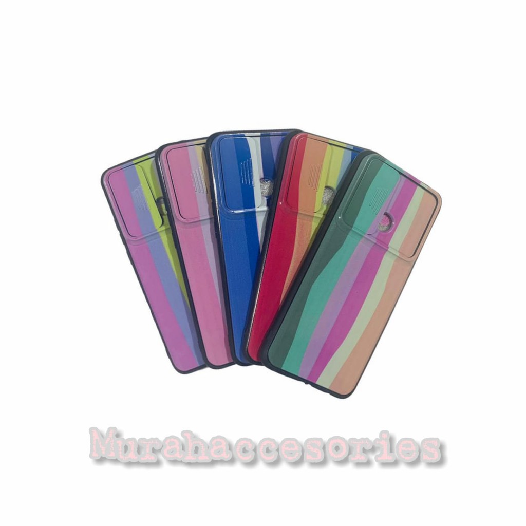 CASE GLOSY WARNA WARNI / PELANGI VIVO Y12 Y12S Y17 Y20S Y30 Y91 Y91C