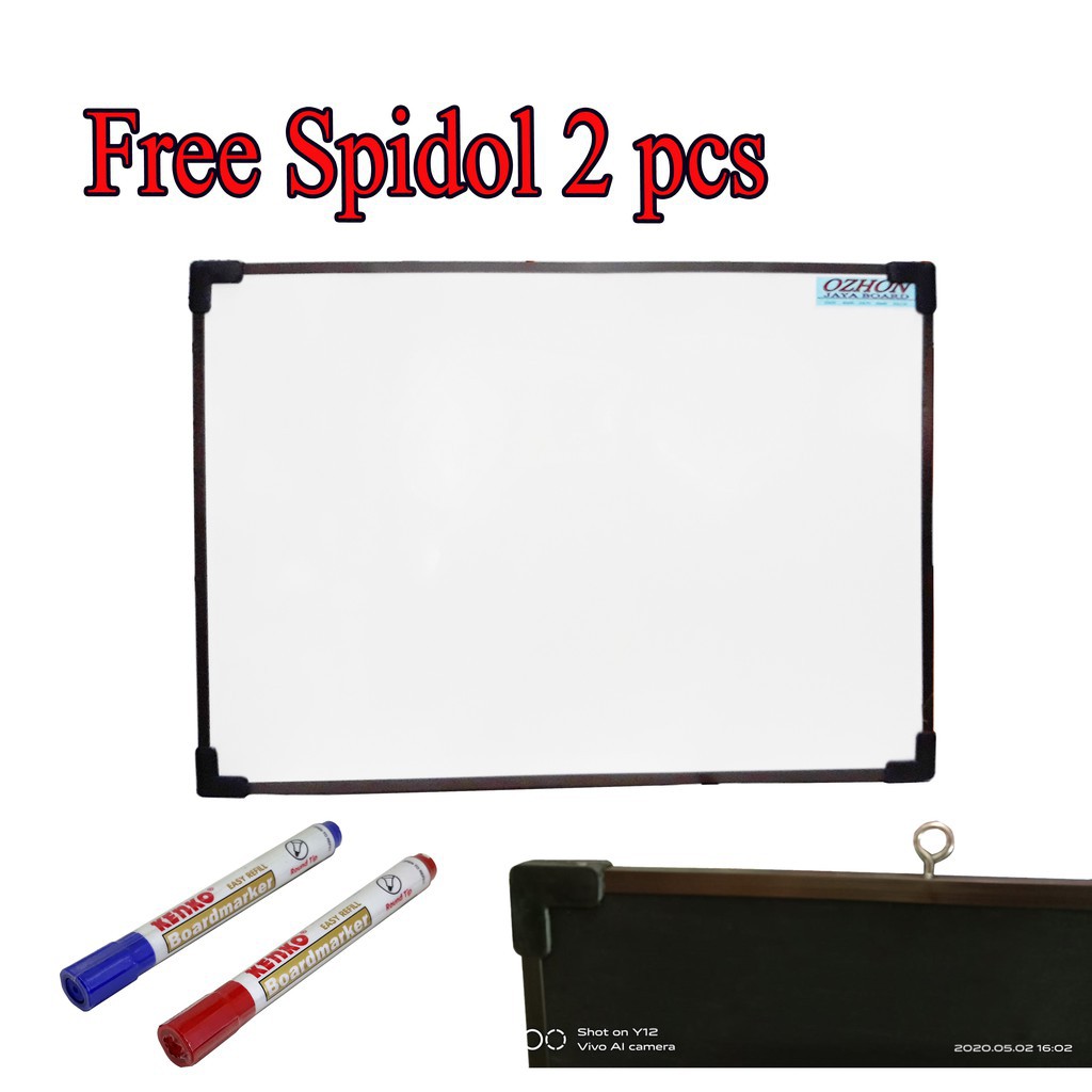 Papan Tulis 35 X 50 Whiteboard