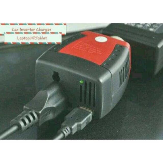 150W Compact Power Car Inverter 220V AC EU Plug and 5V USB Charger