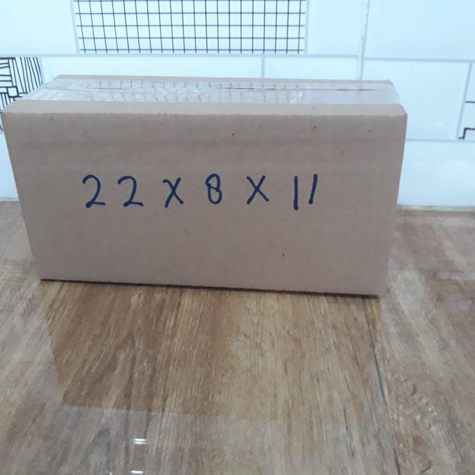 

Kardus Polos Baru Packing Botol Kotak 22X8X11Cm Familystore141