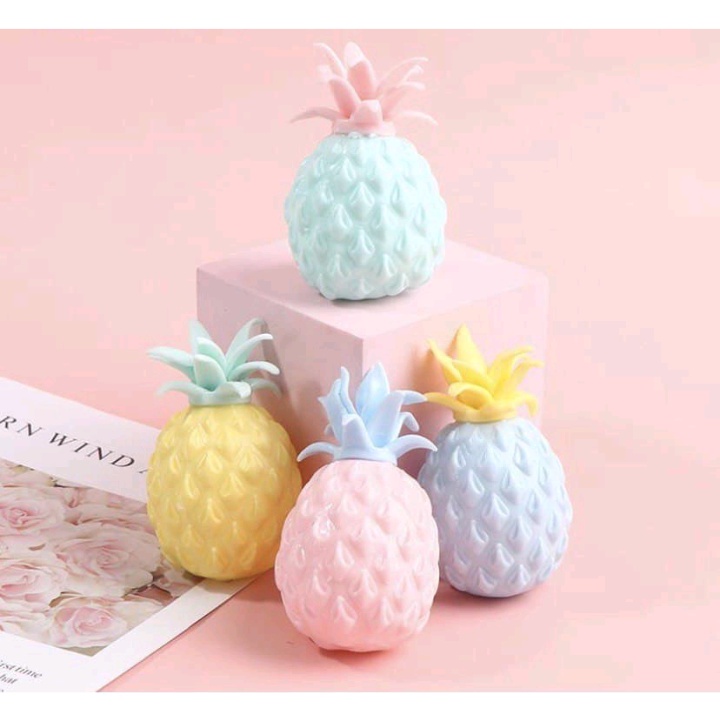 Promo Mainan Anak Squishy Nanas/Fidget Toy Squishy Pineapple