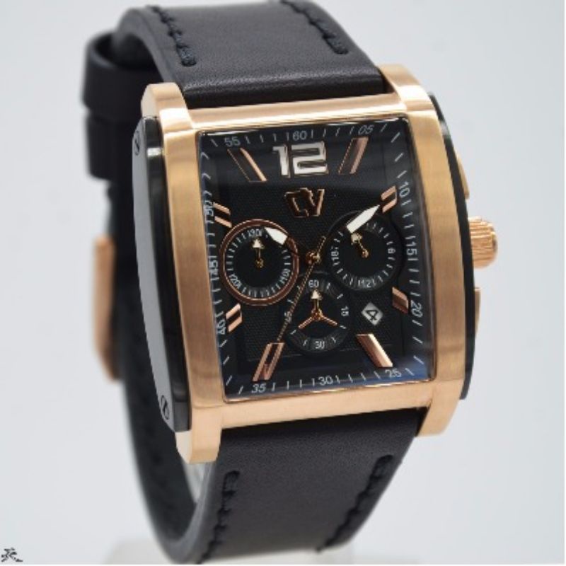 Jam Tangan Pria Christ Verra 71076G Leather ( Kulit ) Original Murah