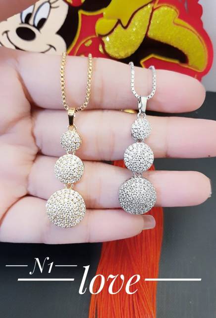 Xuping set perhiasan lapis emas 24k 0202j