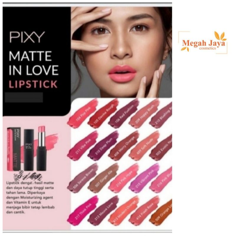 PIXY MATTE IN LOVE LIPSTICK 4 Gr @MJ