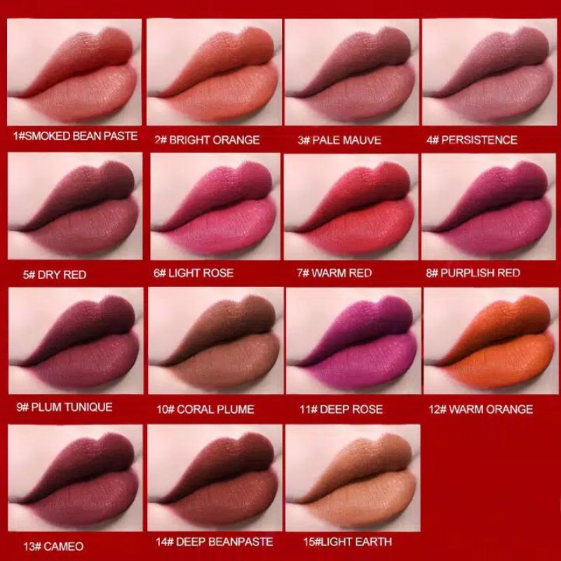 Medan Termurah matte capsule shape liquid lipstik lip tint mini saniye